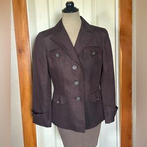 Blazer by Ann Taylor Loft ( Linen)